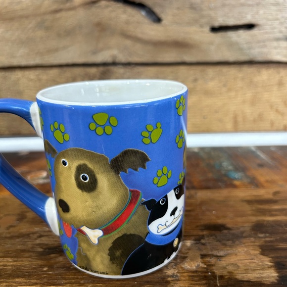 Gibson Elite Top Dog Mugs Coffee Cups - Set of 4 - Picture 5 of 13